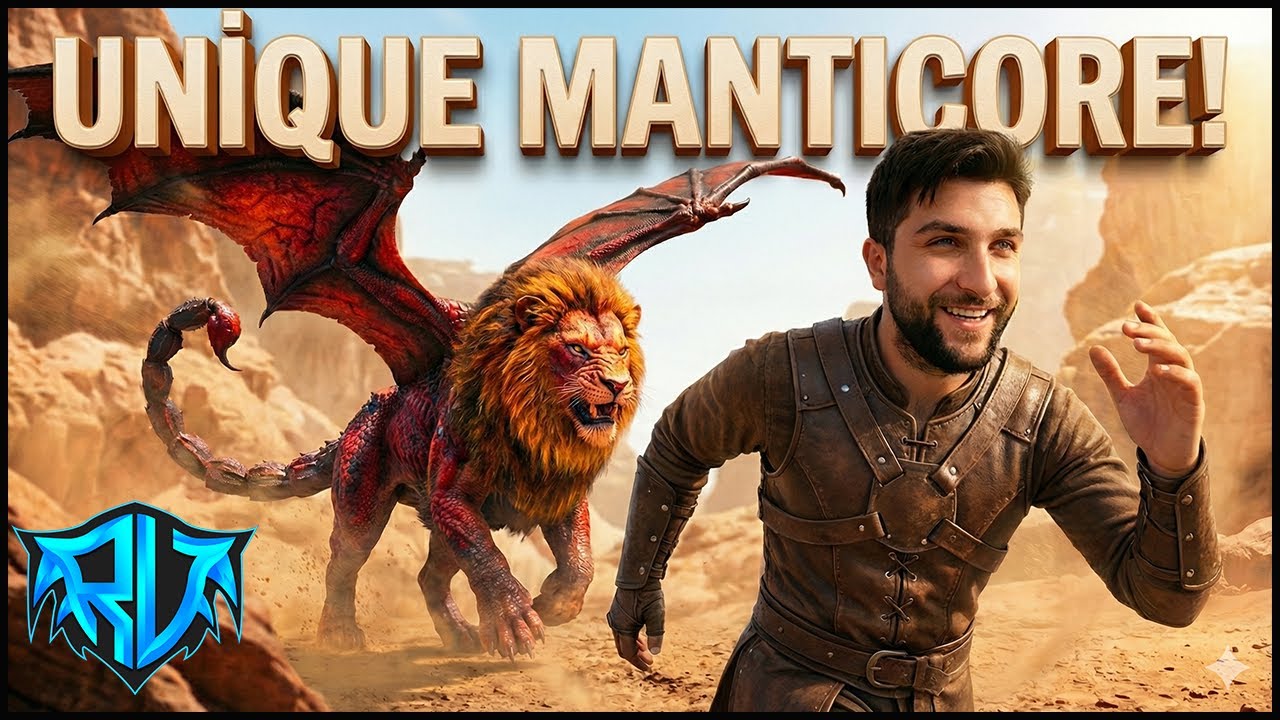 ARK OMEGA MOD'UN EN NADİR CANLISI MI? | Unique Manticore!