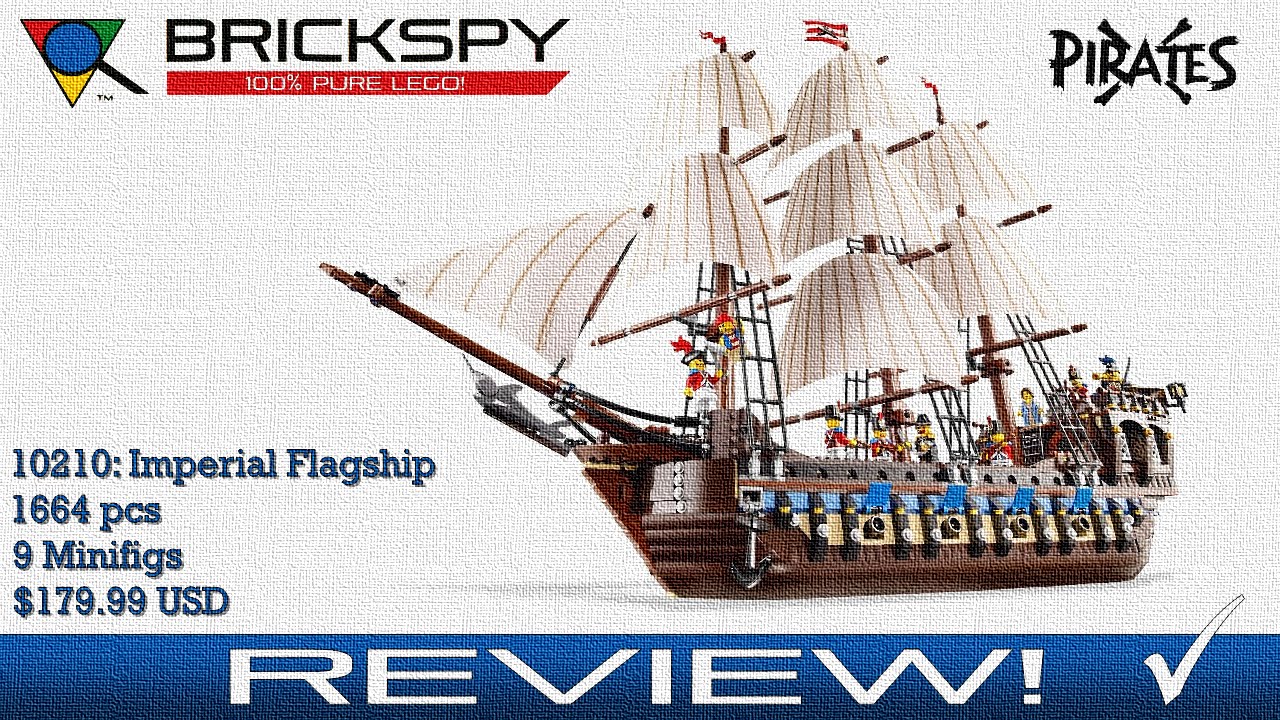 LEGO Imperial Flagship 10210 - Review!
