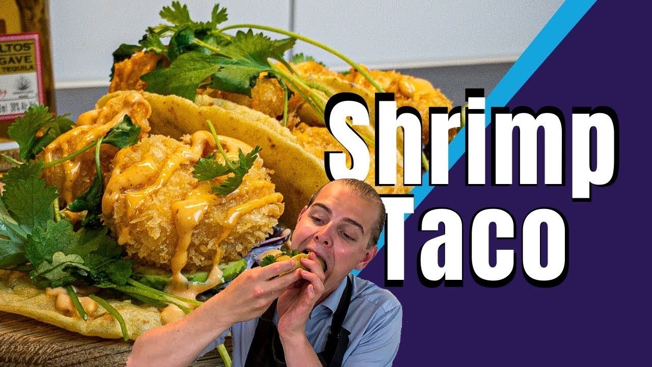 Shrimp taco med hemmagjorda tortillabröd, min bästa taco någonsin! | Victor Munthe