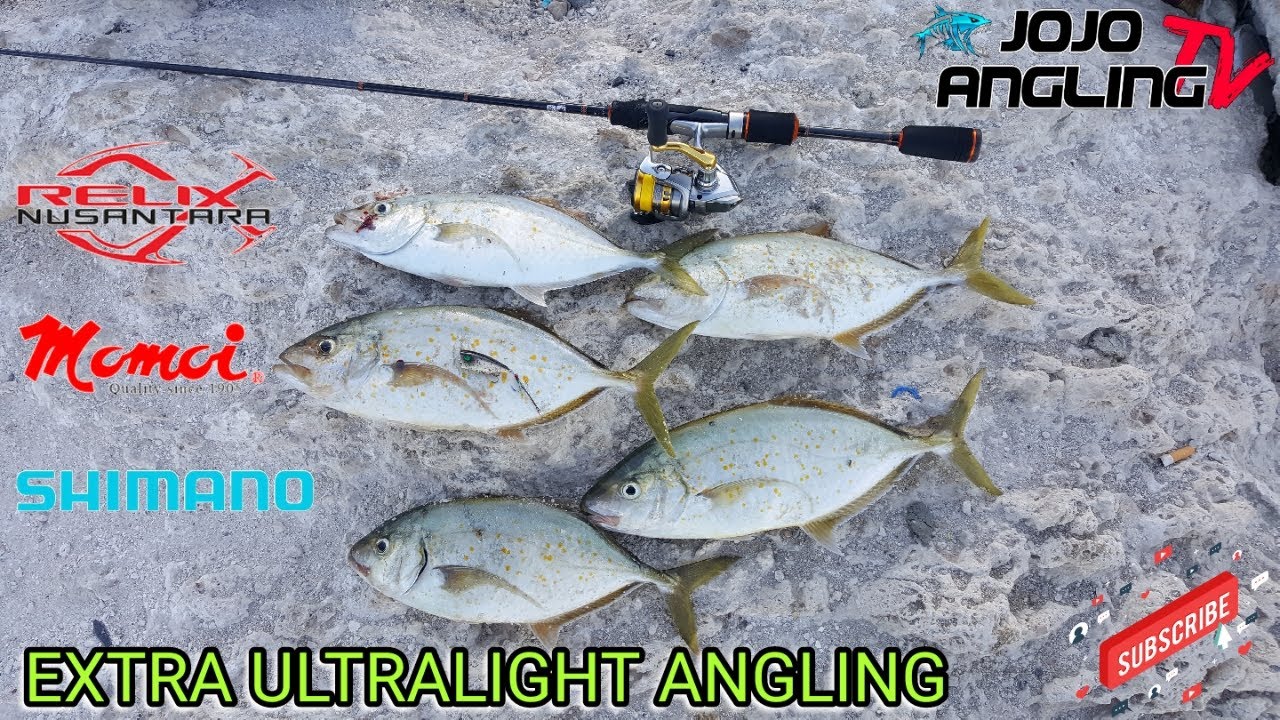 Extra Ultralight Gears Field Test / RELIX Rod Sisik 4lbs / Shimano Sedona 500 - FishinVlog #40