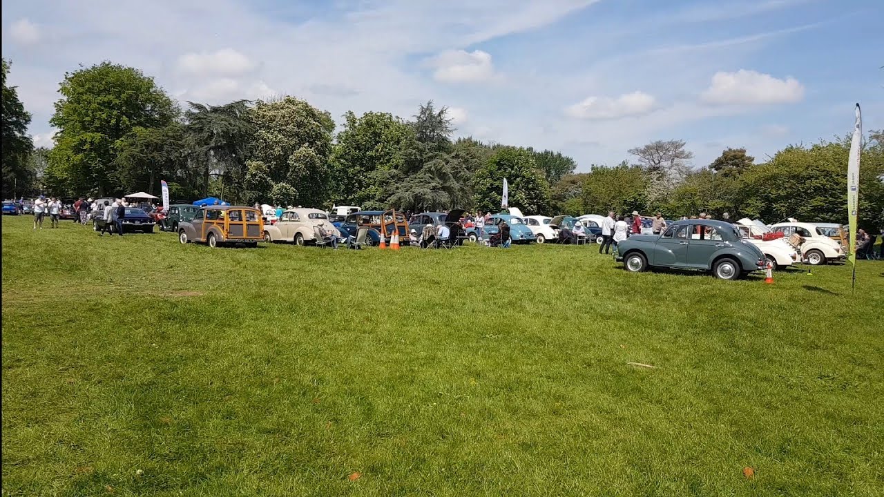 Classic car show, Caldicot Castle, South Wales 8th May 2022.