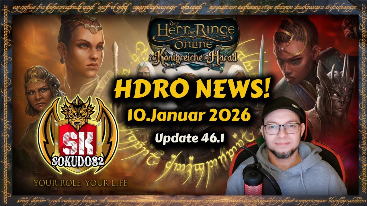 HDRO NEWS: Lotro Creatorprogramm! | Update 46.1 | UI Skalierung