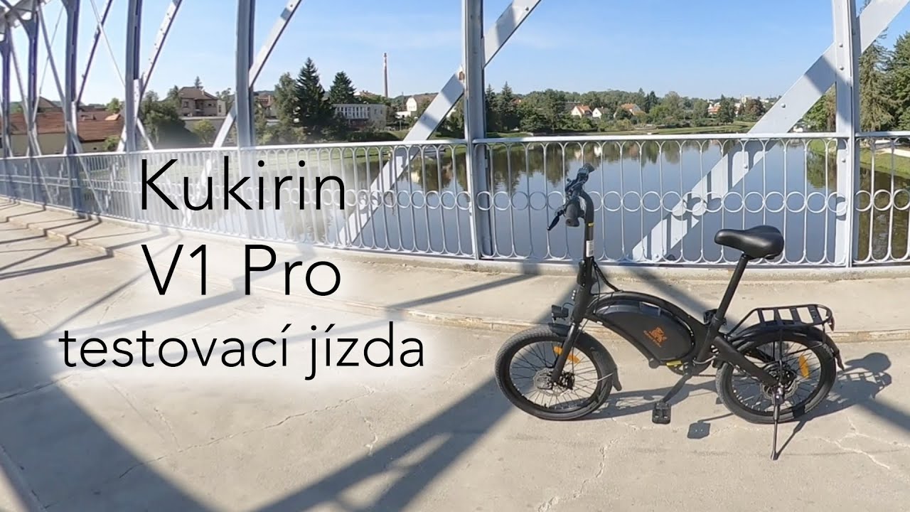 Kukirin V1 Pro - pohodové kolečko 👌 testovací jízda 🚲