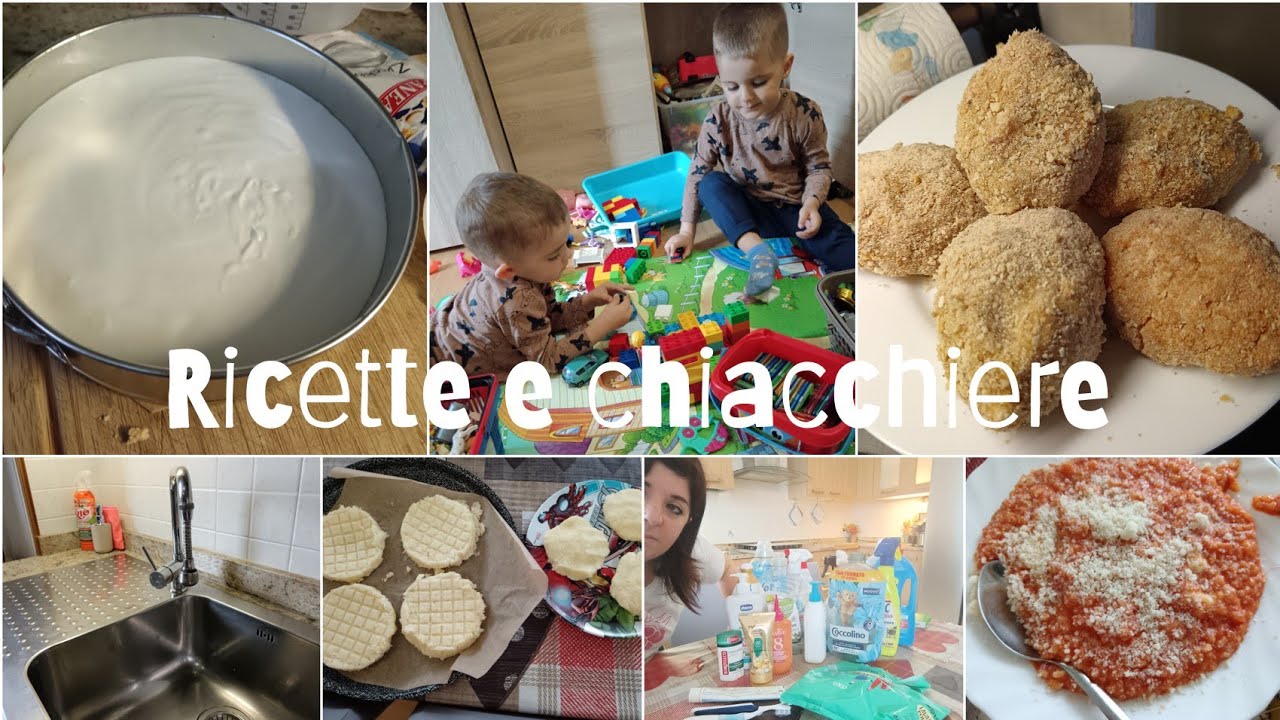 SPESA, RICETTE,chiacchiere e detersivi