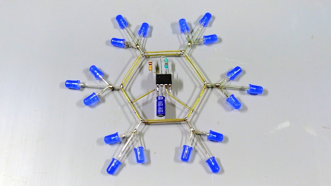 [New] Top 2 Electronic Projects | Awesome LED Chaser Circuit