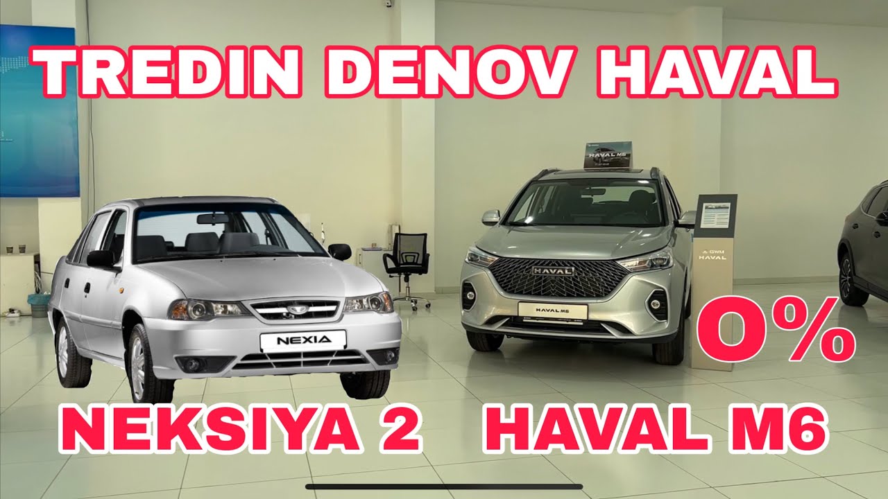 Haval M6 Neksiya 2 tredin xizmati Denov avto salonidan 