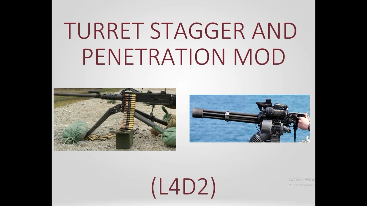 Turret Stagger and Penetration Mod (L4D2)
