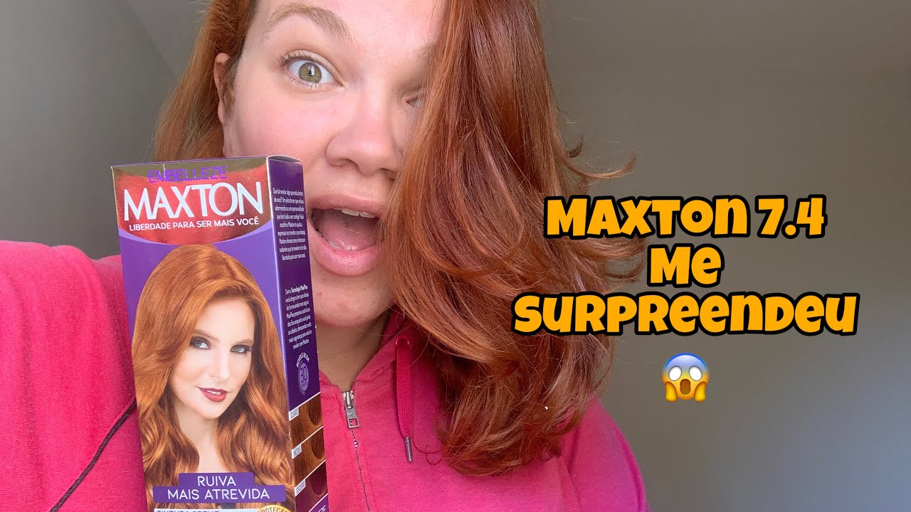SAGA RUIVA | MAXTON 7.4 RUIVA MAIS ATREVIDA | RETOCANDO A RAIZ EM CASA