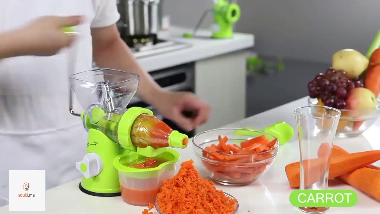 extracteur de jus manuel