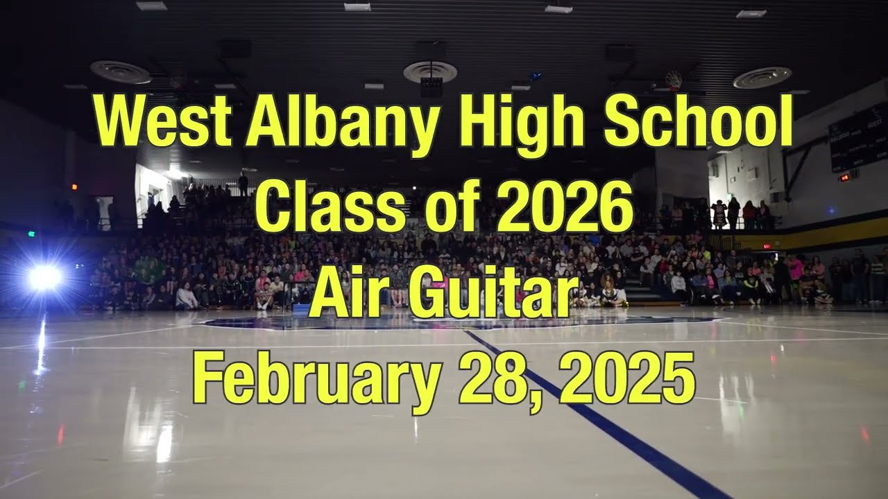 West Albany Class of 2026 Air Guitar - Despicable Me
