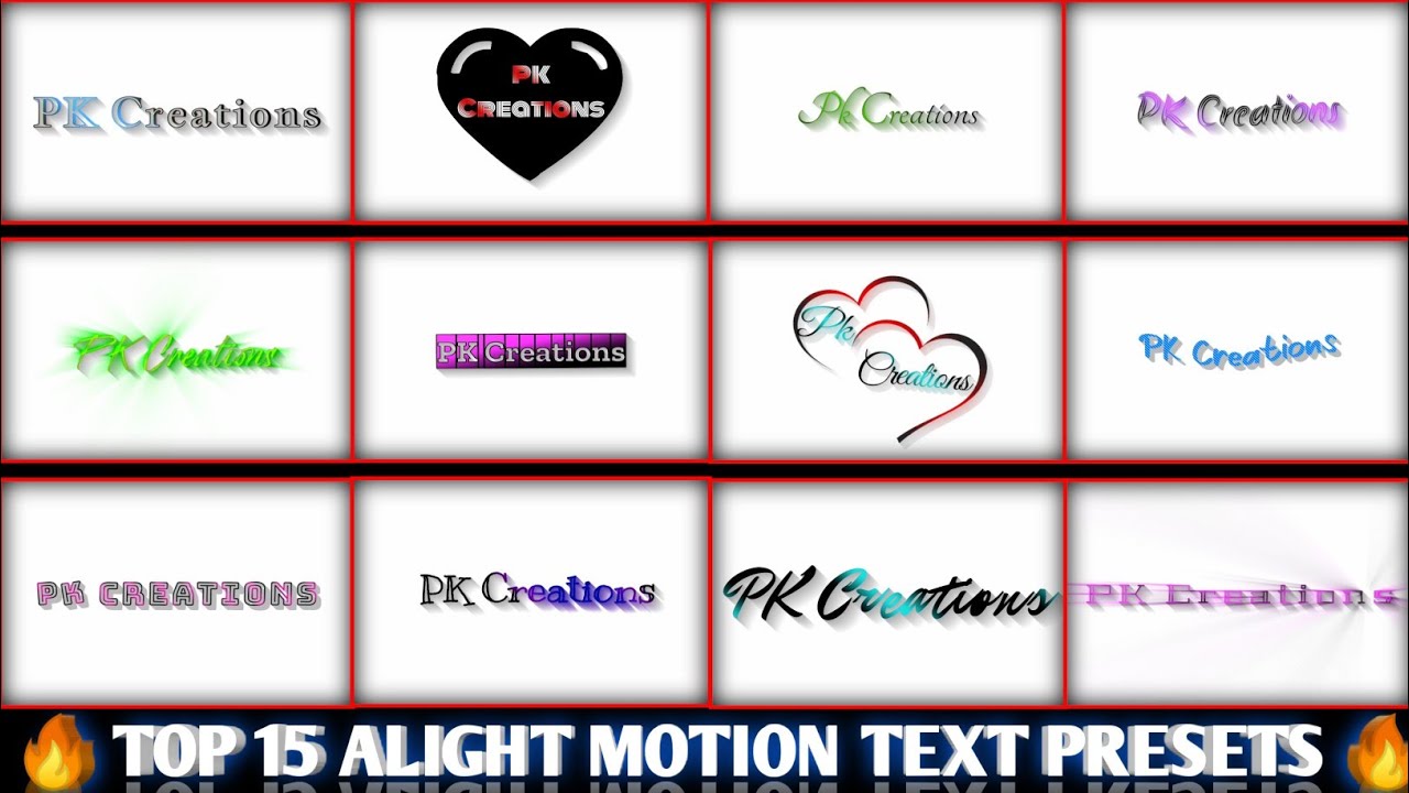 Transform Your Videos with Ultimate Alight Motion Text Presets!!