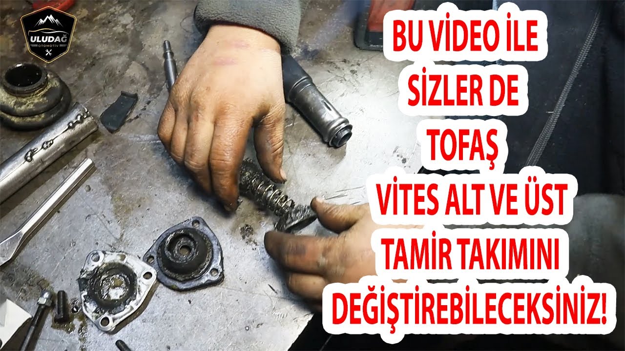 TOFAŞ VİTES ALT VE ÜST TAMİR TAKIMI DEĞİŞİMİ NASIL YAPILIR? (En Basit Anlatım)