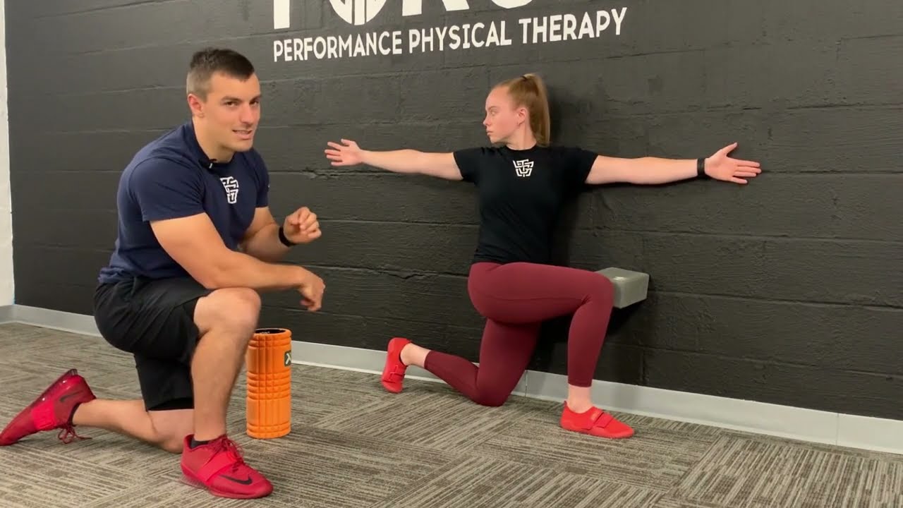 Half Kneeling Thoracic Rotation