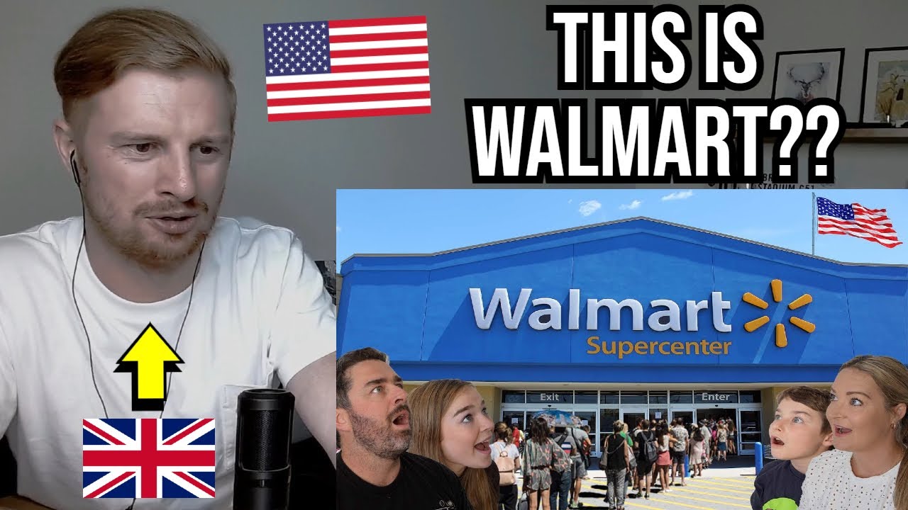 Реакция на то, что новозеландская семья впервые пошла в Walmart