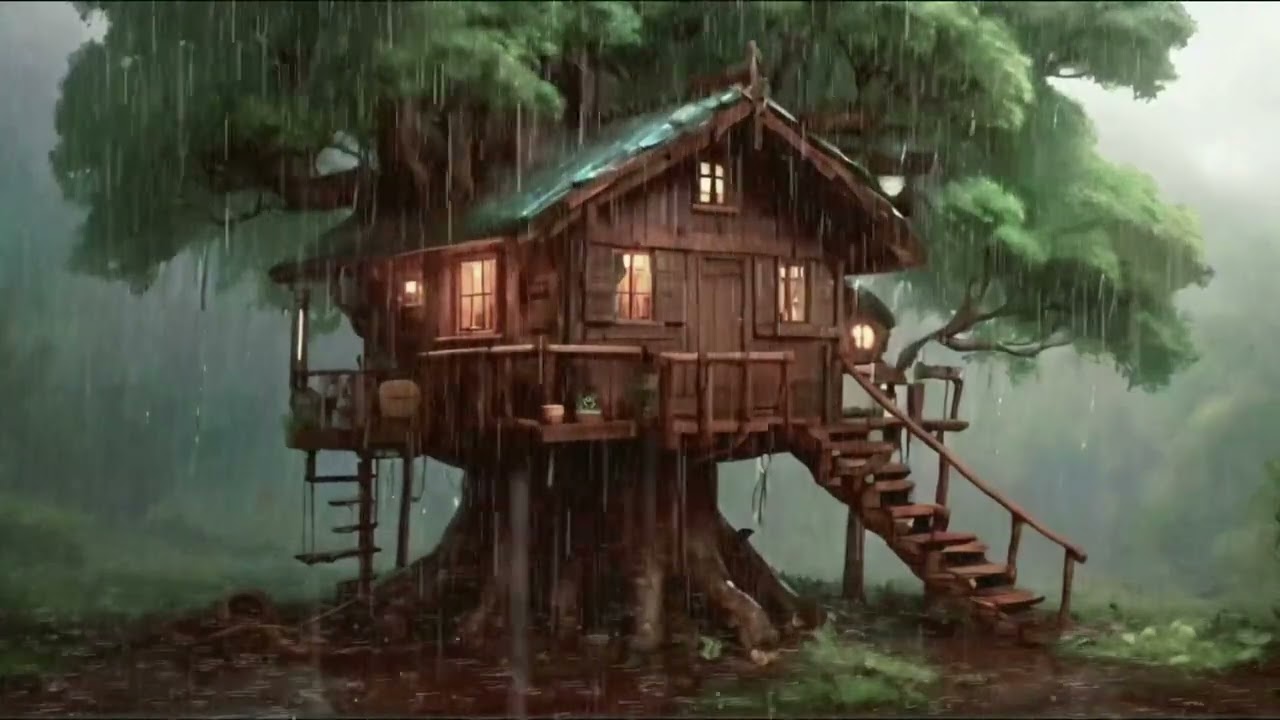 RAINY CITYSCAPE VIBES: URBAN RAIN SOUNDSCAPE EXPERIENCE 🌧️