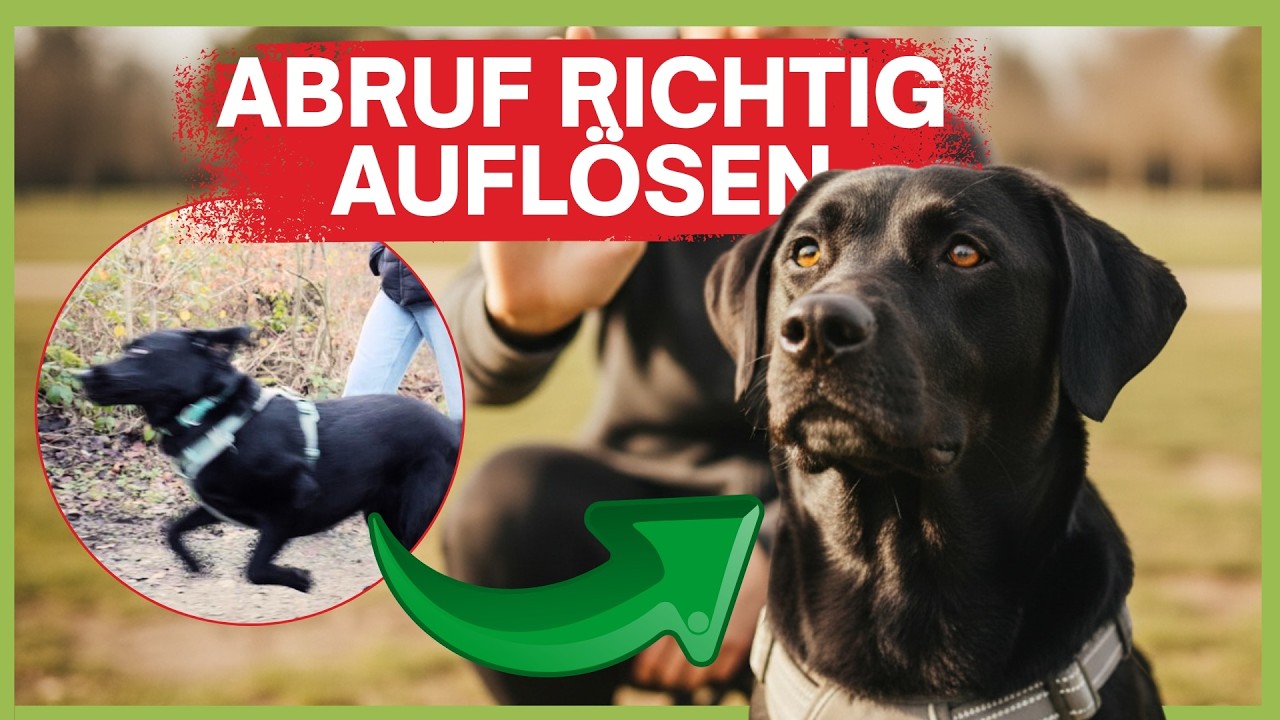 Der häufigste Fehler nach dem Rückruf: ⁠Dein Hund rennt direkt wieder weg