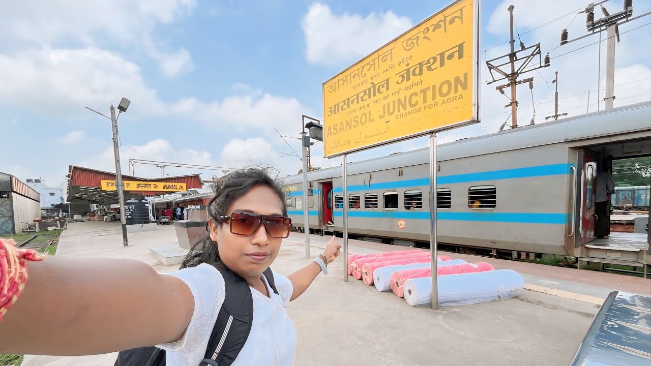 পুরুলিয়া থেকে আসানসোল ট্রেন জার্নি | Purulia To Asansol Express Train Journey Video | Train Video |