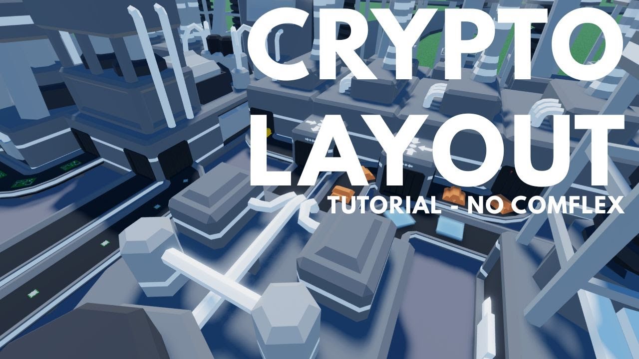 Crypto Layout Tutorial | Build your Factory Tycoon | MLUIS