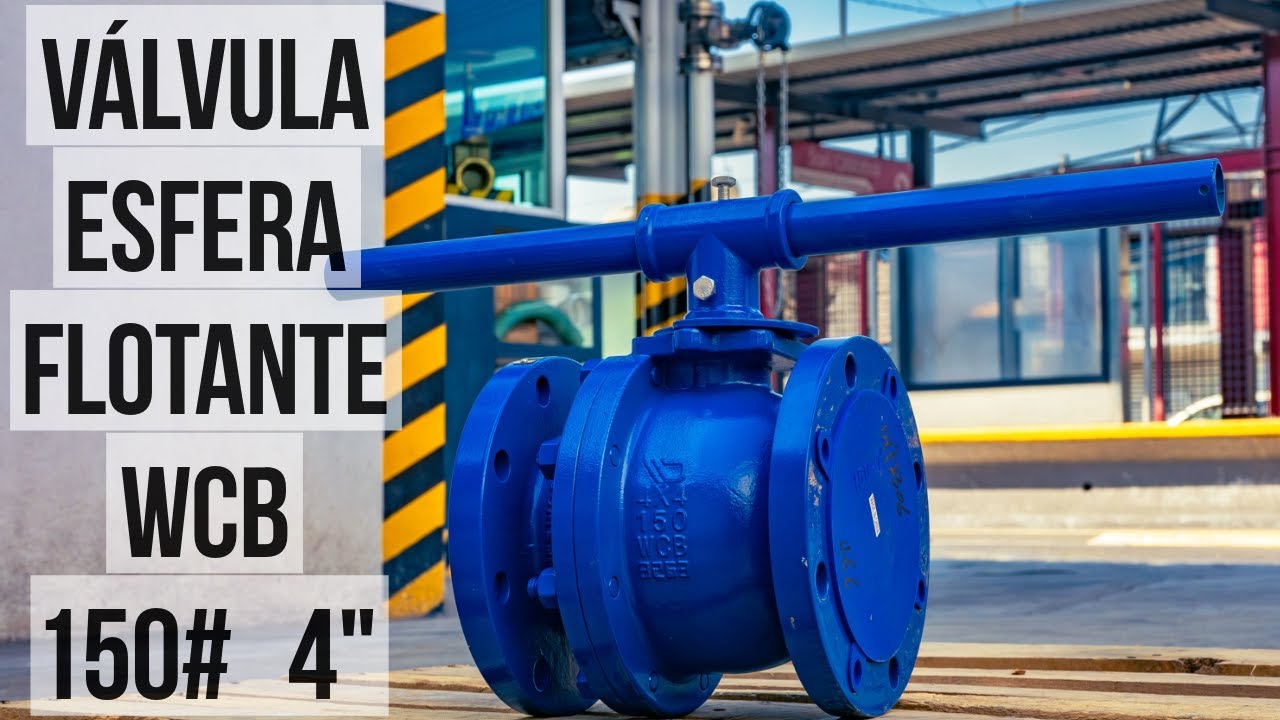 Válvula de Esfera Flotante 4″ Clase 150 WCB RF (5112FF-12)