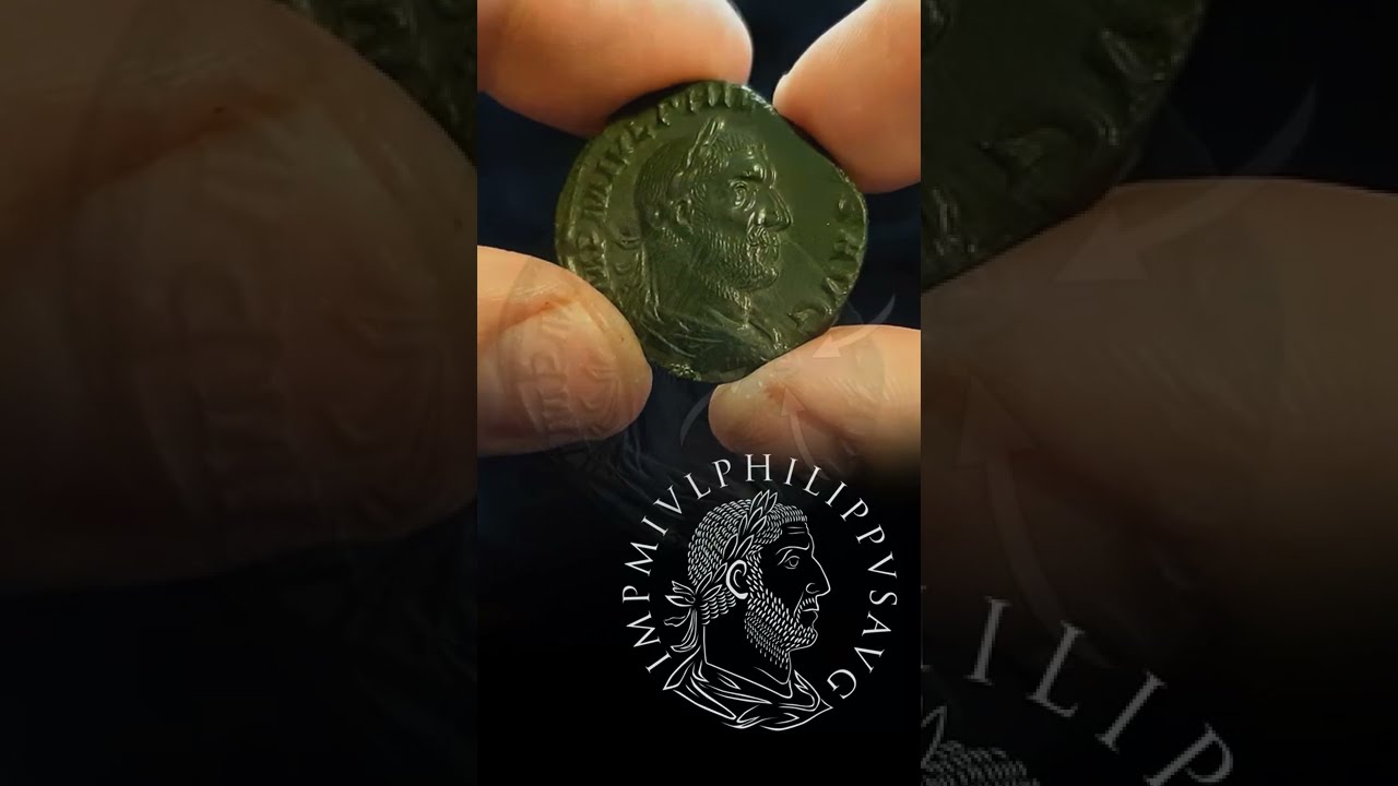 Rare Error on a Sestertius Ancient Coin #coincollecting