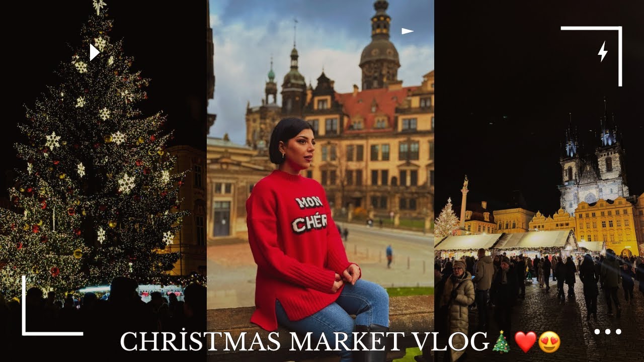 PRAGUE CHRİSTMAS MARKET GEZDİM😍 | SOHBET EDELİM | GÜNLÜK HAYATIM 🫶🏼#christmasmarket #prague #vlog