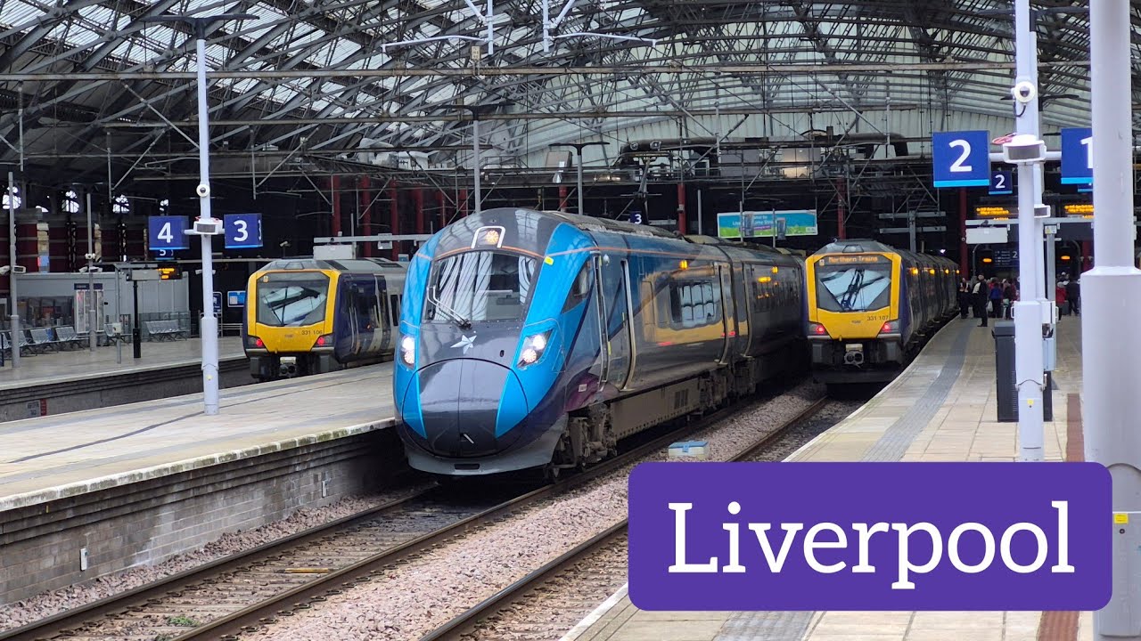 Trains at Liverpool Lime Street | 18/02/2026
