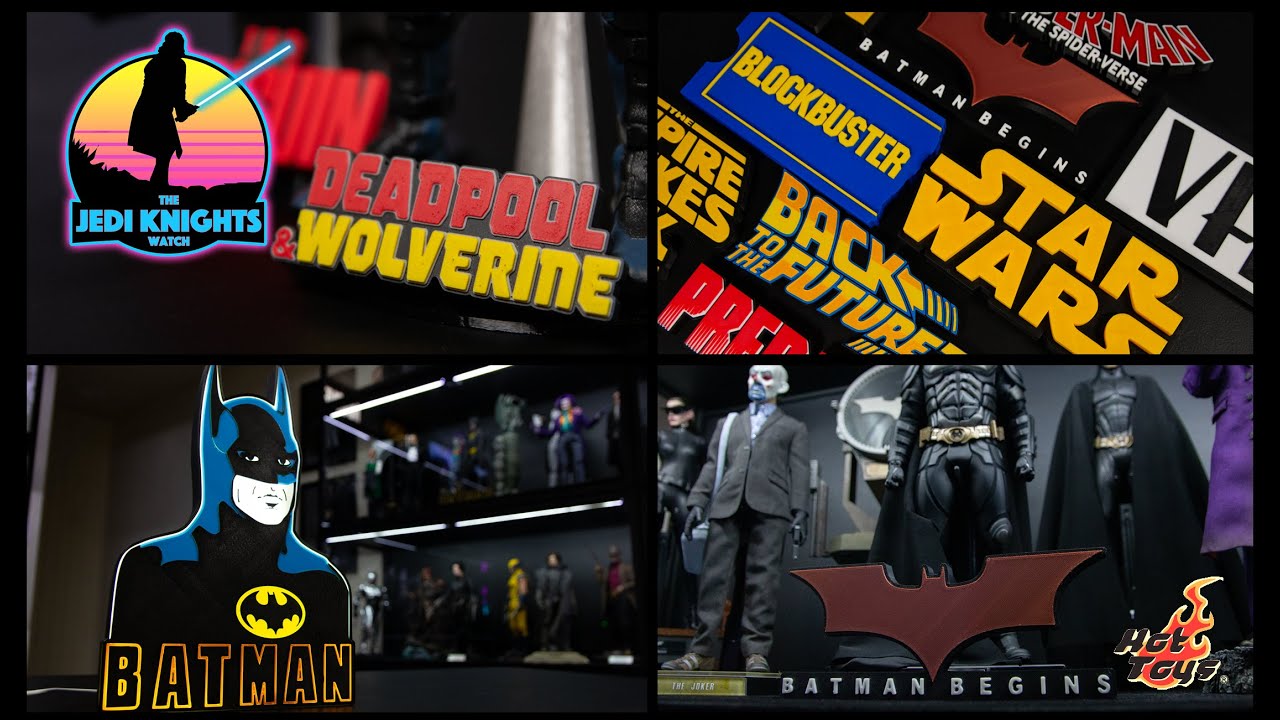 Усовершенствуйте свою экспозицию Hot Toys с помощью 3D-вывесок, подставок, световых коробов и рек...