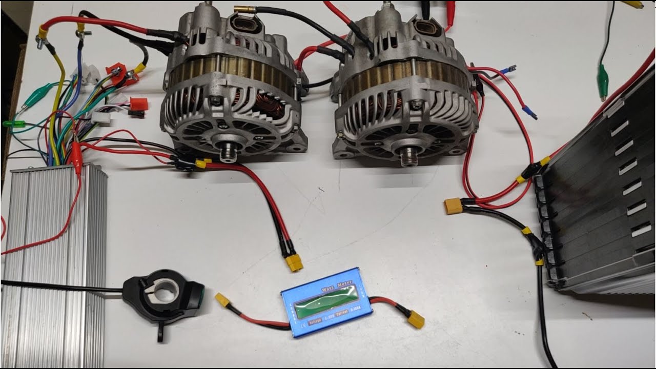 Conversion Alternador a Motor (Funcionamiento)