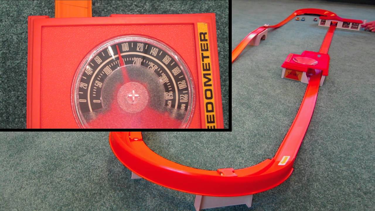1970 Hot Wheels Super-Charger Speed Test Set