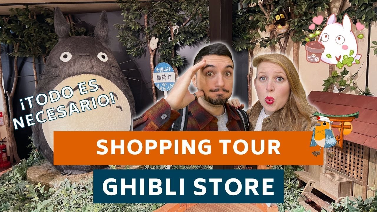 TIENDA de GHIBLI en KIOTO: Mi vecino Totoro, El viaje de Chihiro, Princesa Mononoke... | GUÍA JAPÓN