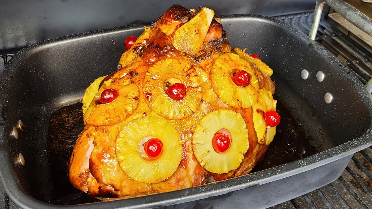 How to bake Brown Sugar Glazed Ham - Episode 1047