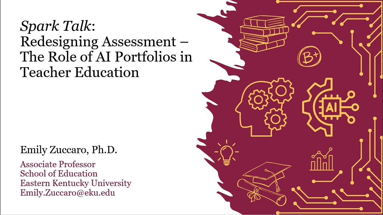 Spark Talk: Redesigning Assessment – The Role of AI Portfolios in Teacher Education
