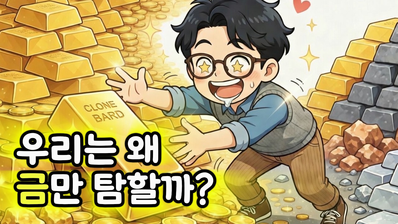 우리가 금에 미치는 소름 돋는 본능ㅣ인류가 수천 년간 단체 최면에 걸렸다?