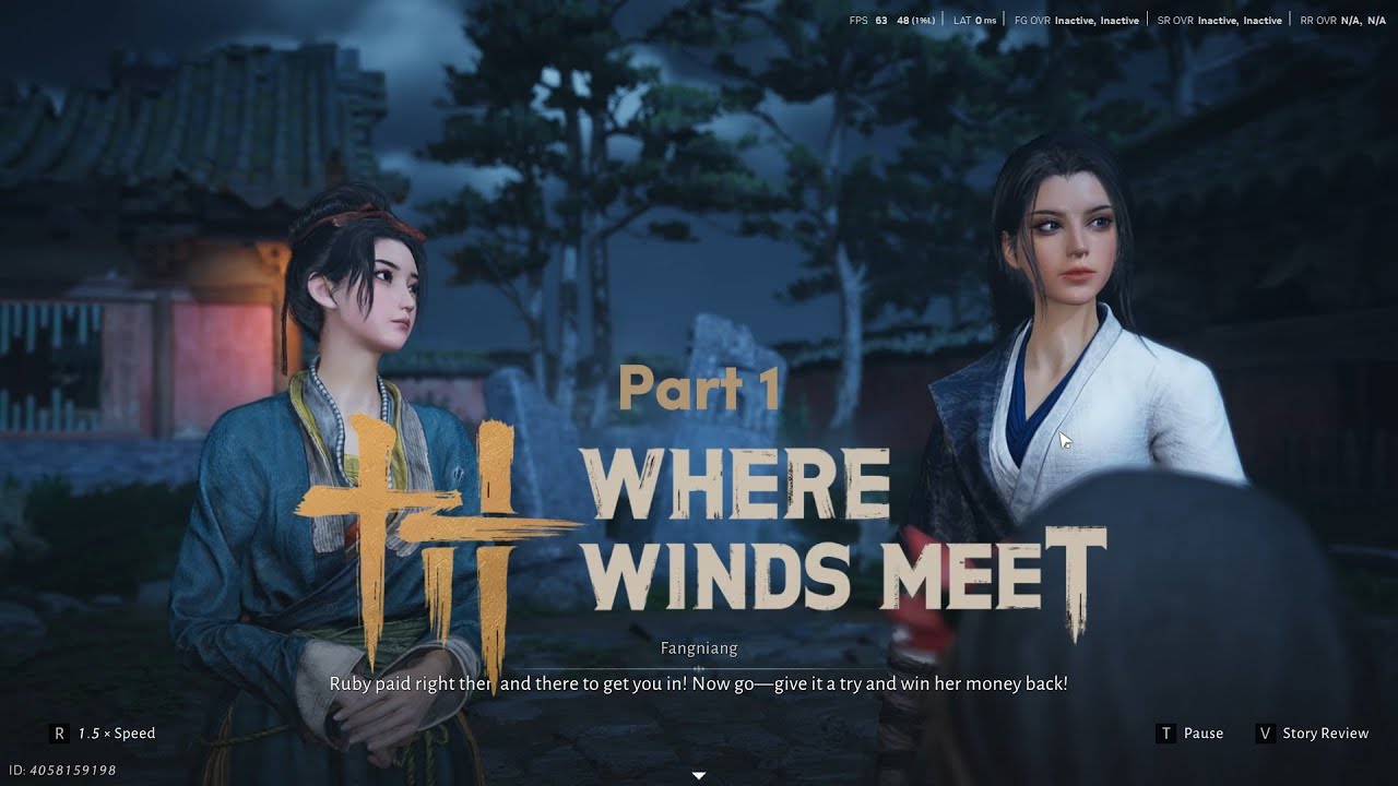 Where Winds Meet Gameplay Ryzen 5 5500 + RTX 5050 2026