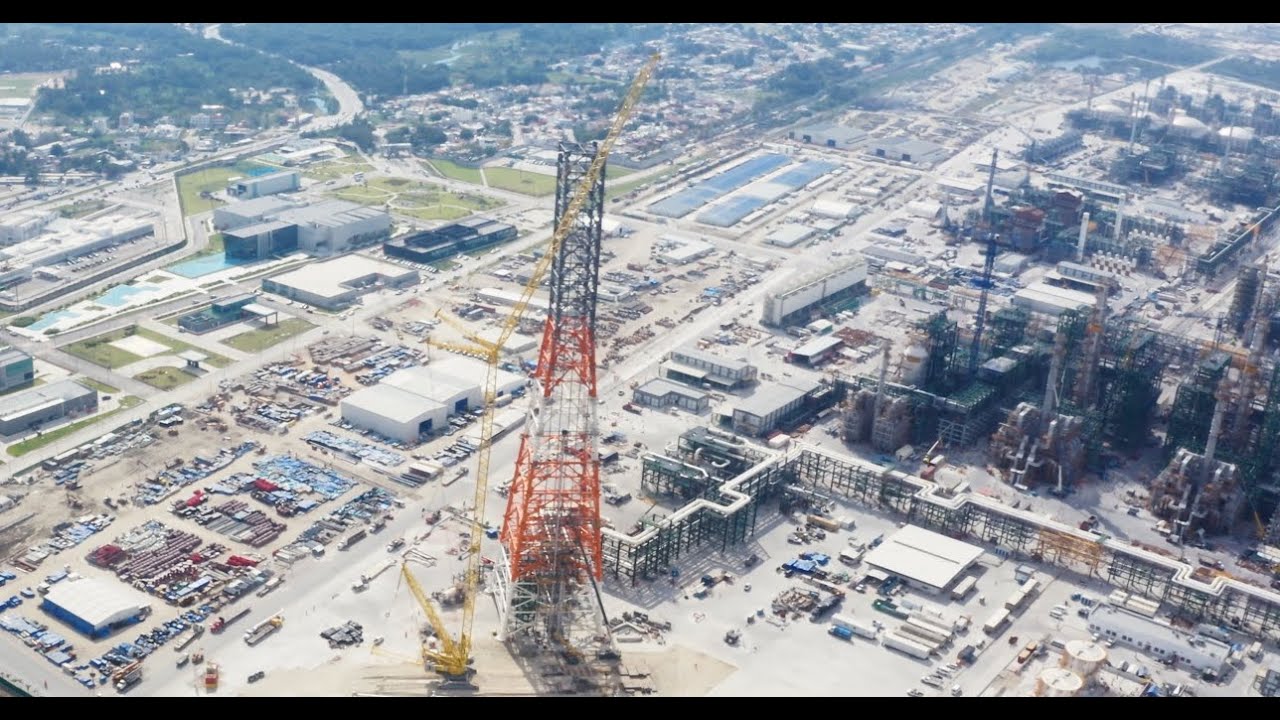 ZEECO Demountable Flare Stack Installation