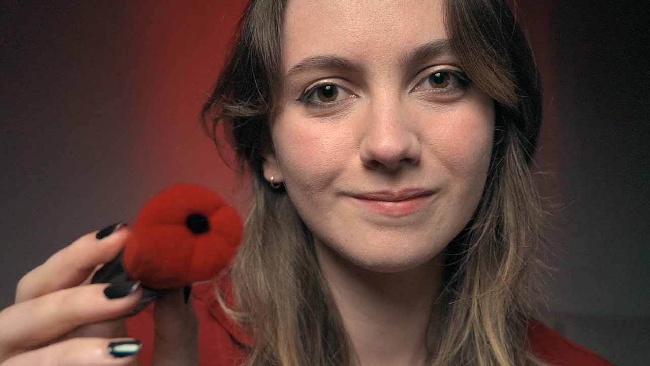 ASMR FR - Séance de maquillage 🔺 Make up rouge 🔺