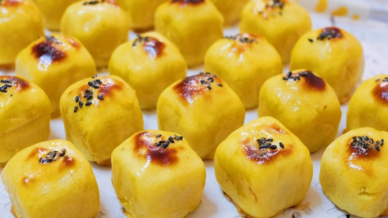ひとくちスイートポテトの作り方 How to make Cute sweet potato