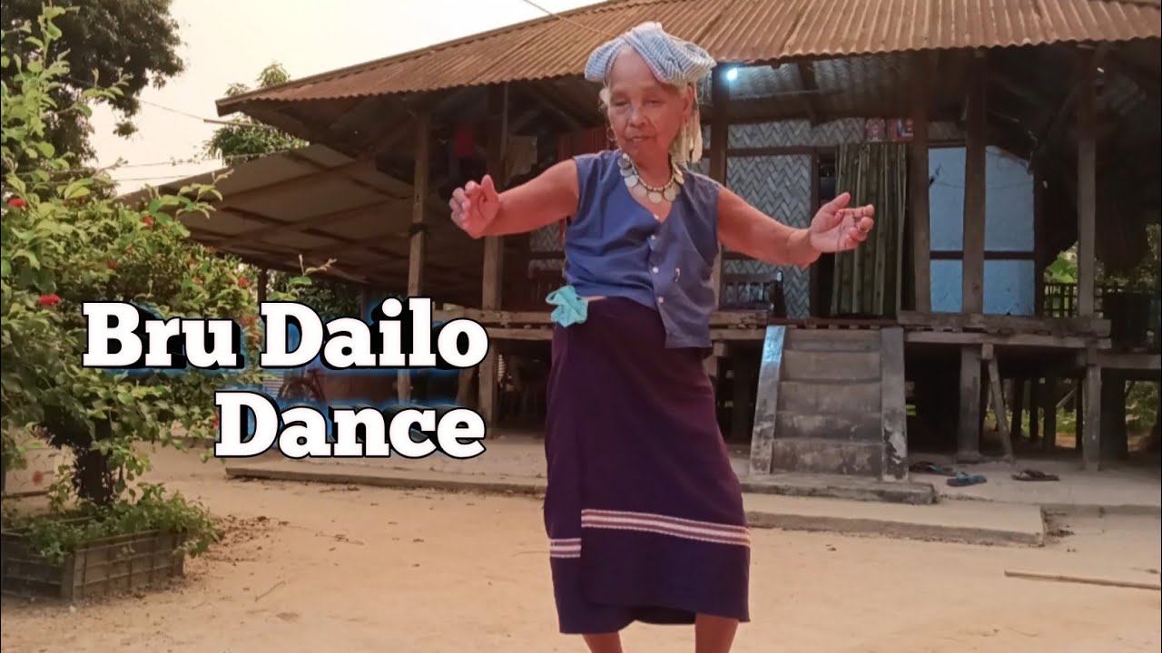 Bru (Reang ) Dailo Dance / Bru Traditional Dance / #northeast #reang