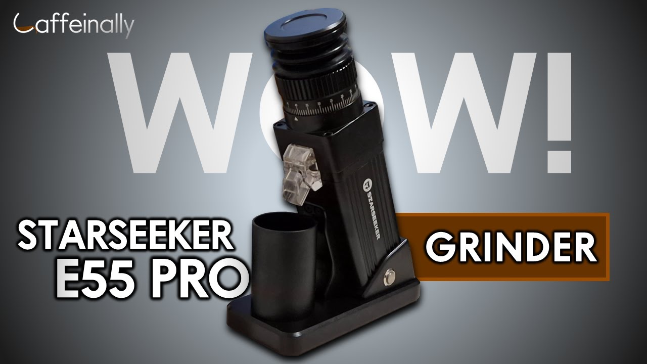 Лучшая бюджетная кофемолка для одной порции? Обзор Starseeker E55 Pro.