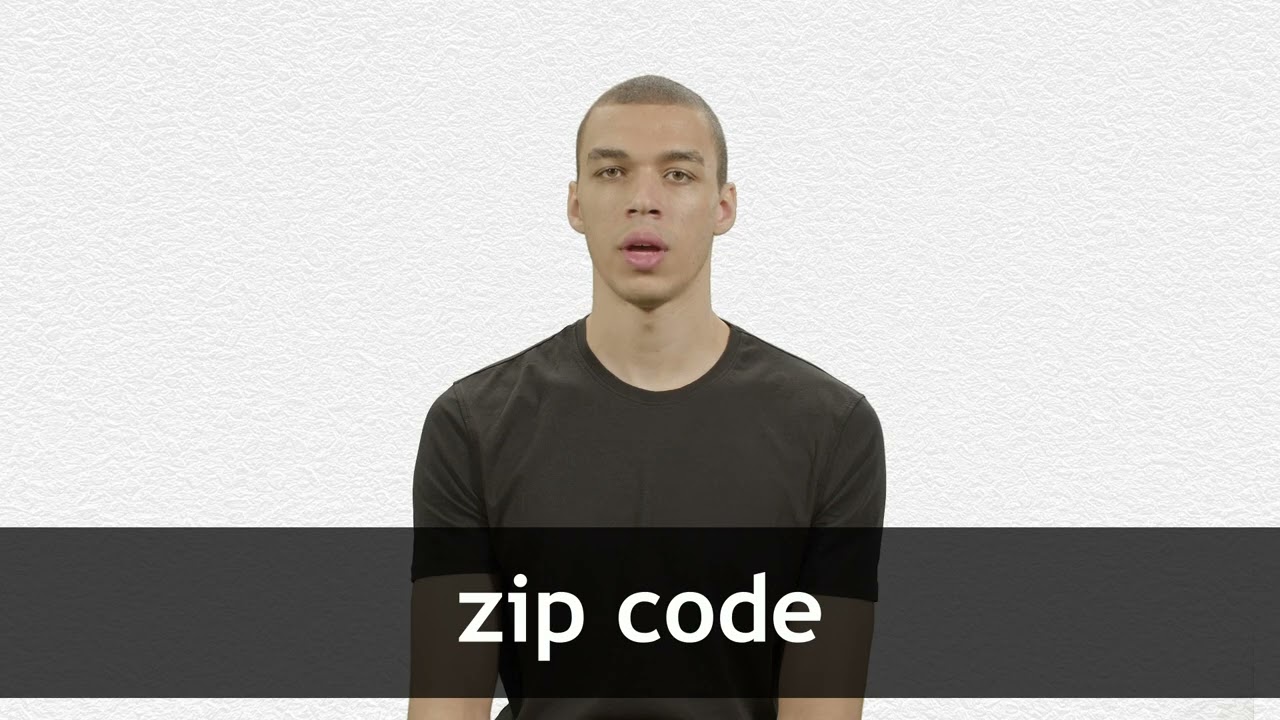 How to pronounce ZIP CODE in American English