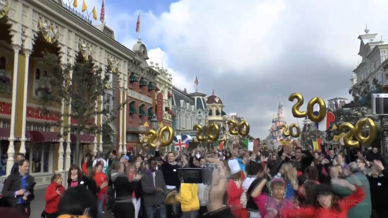 Cérémonie d'ouverture des 20 ans de DisneylandParis HD
