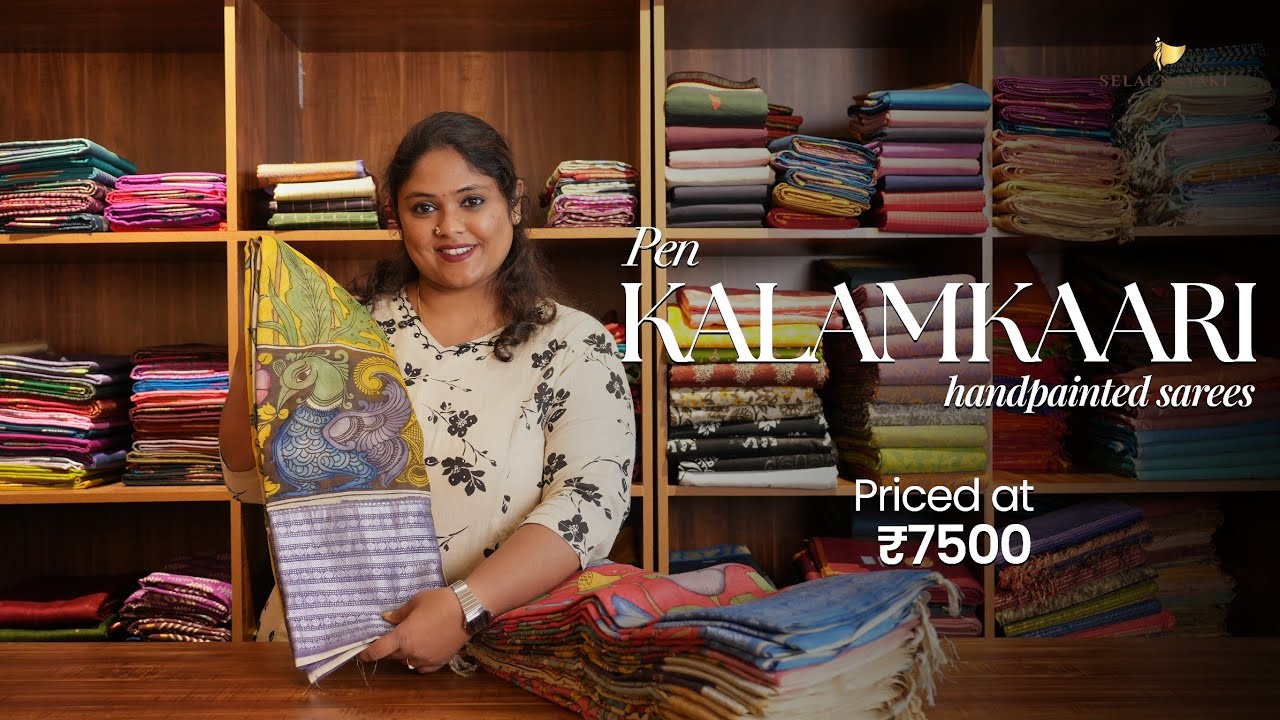 Selainayaki | Pen Kalamkari Sarees 