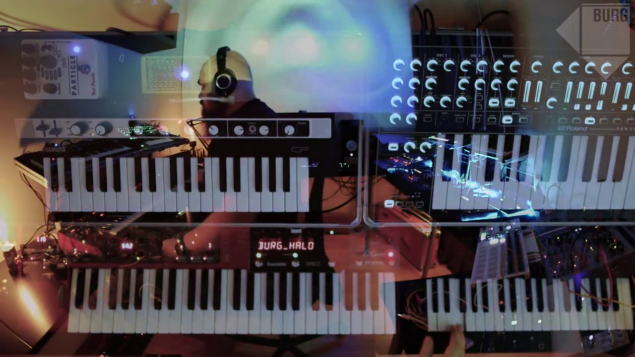 BURG - halo part I & II (ms-20, system-1, nord, elektron, monologue, volca)