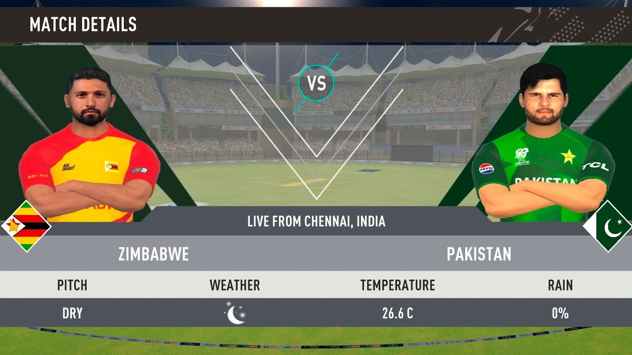 Pakistan vs Zimbabwe T20 Tri Series 2025 Urdu and Hindi rc 24
