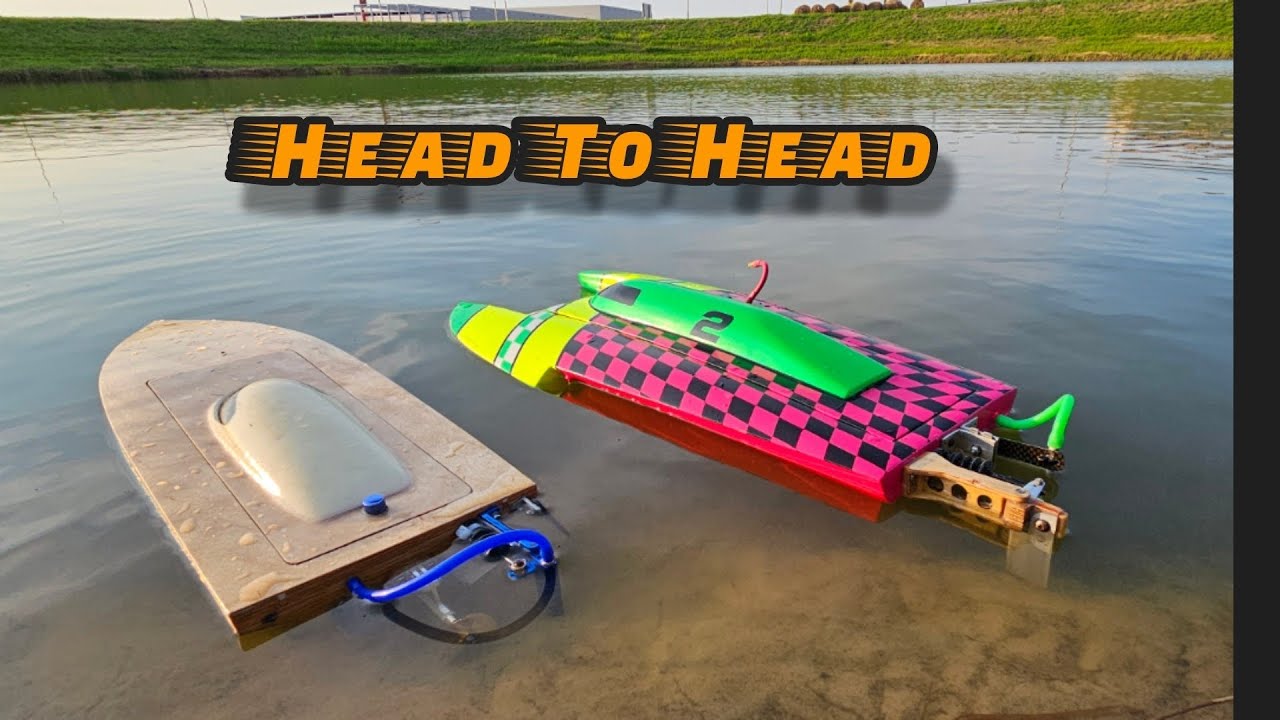 DIY RC boat battle: Mini Mono vs. Mini Hydro. Which one wins?