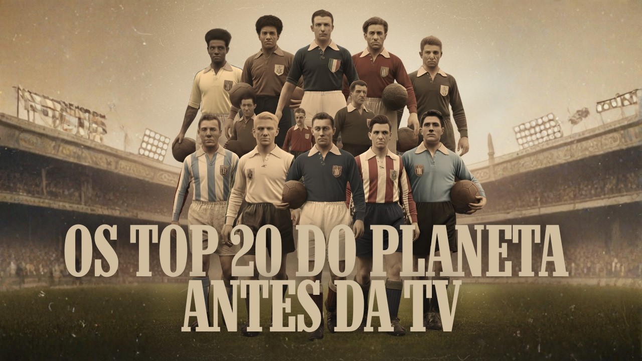 Os 20 MELHORES Jogadores do Mundo Antes da Bola de Ouro.