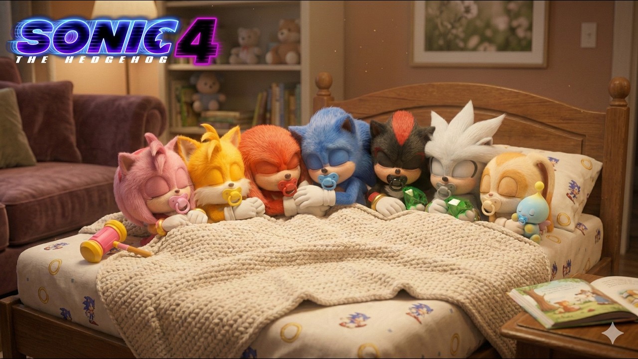 TEAM  BABY SONIC PETS Is Destroyed At Lord Dona’s House In Sonic 4 The Movie - Theory