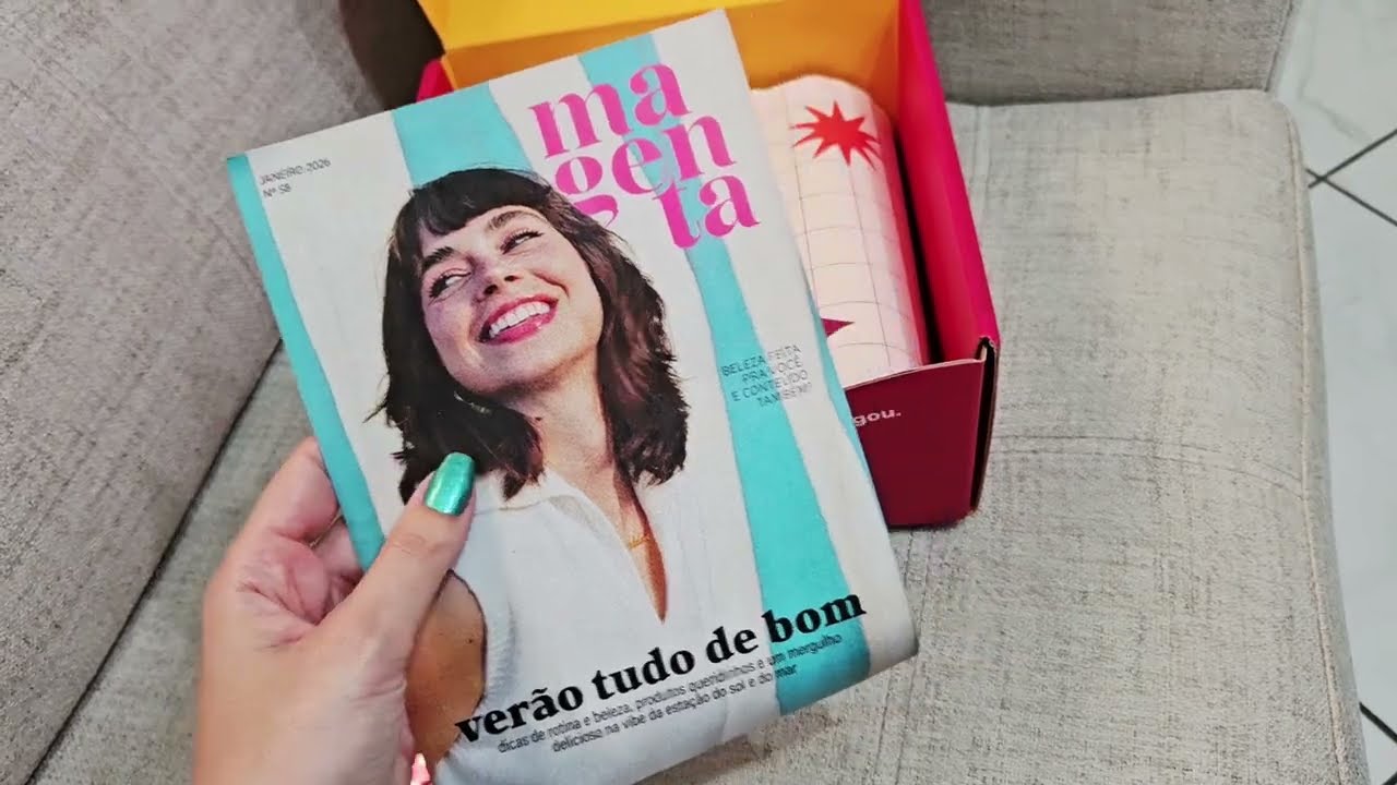 Box Magenta Janeiro 2026 Assinante Comum 