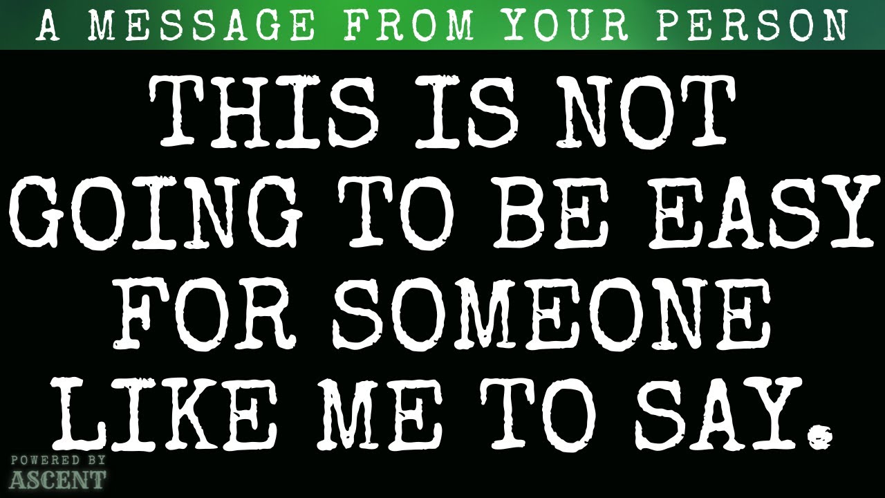 I'm so glad this DM message FINALLY found you!
