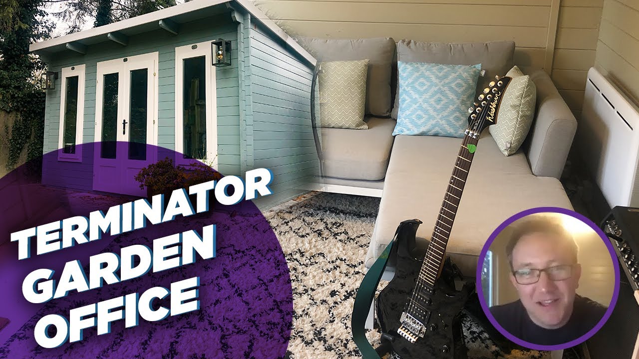 Tim's Terminator Garden Office | Transform Your Garden For Working From Home | Dunster House TV